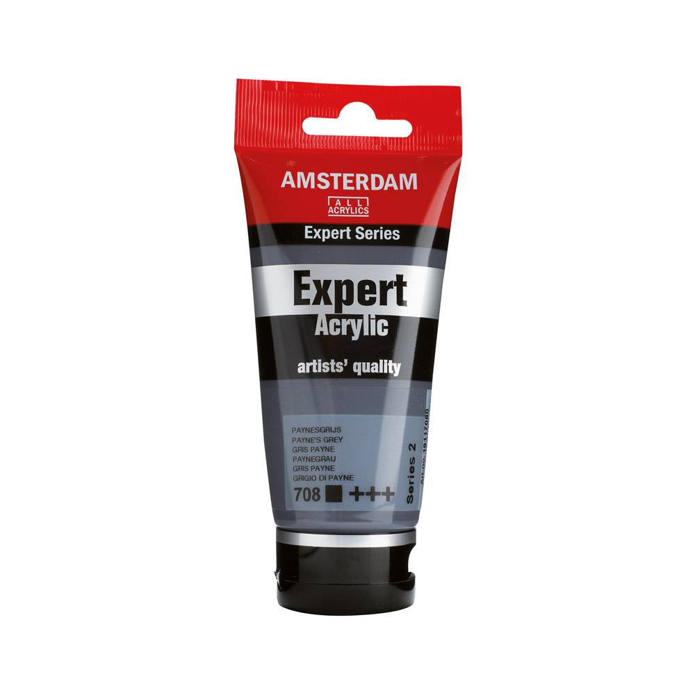 Amsterdam Expert Series Acrylverf Tube 75 ml Paynesgrijs 708