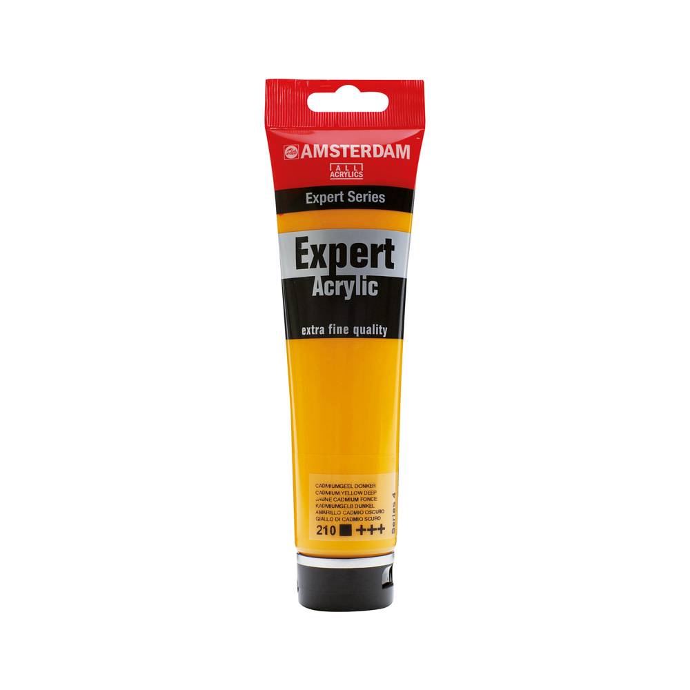 Amsterdam Expert Series Acrylic Paint Tube 150 ml Cadmium Yellow Dark 210