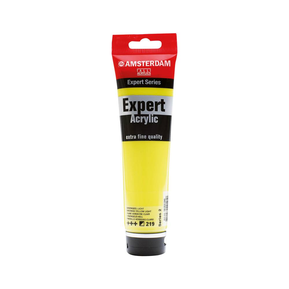 Amsterdam Expert Series Acrylverf Tube 150 ml Groengeel Licht 219