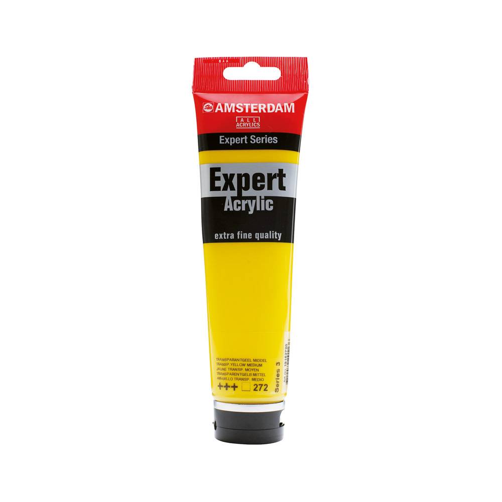 Amsterdam Expert Series Acrylverf Tube 150 ml Transparantgeel Middel 272