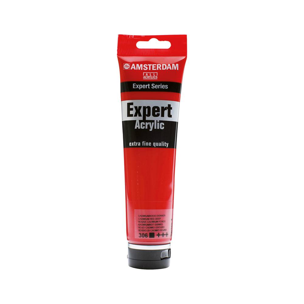 Amsterdam Expert Series Acrylverf Tube 150 ml Cadmiumrood Donker 306