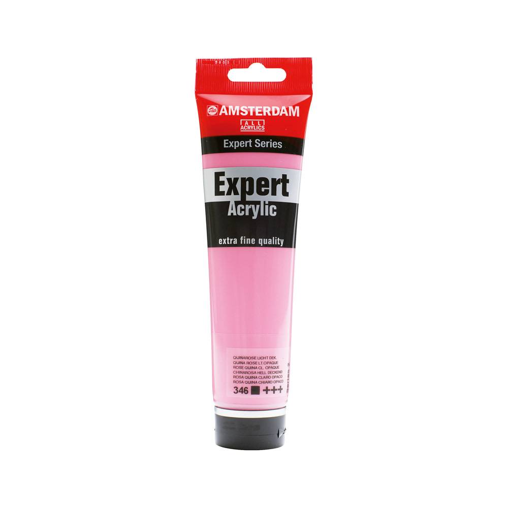 Amsterdam Expert Series Acrylic Paint Tube 150 ml Quina Rose Light Opaque 346