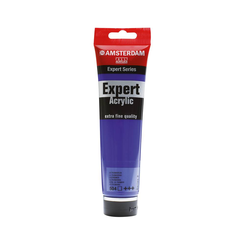 Amsterdam Expert Series Acrylverf Tube 150 ml Ultramarijn 504