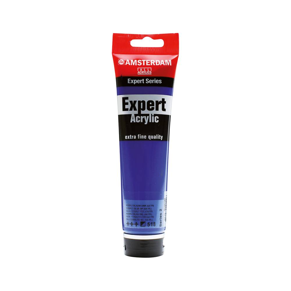 Amsterdam Expert Series Acrylverf Tube 150 ml Kobaltblauw Donker (Ultramarijn) 518