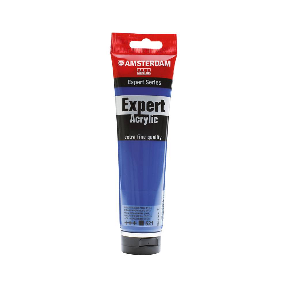 Amsterdam Expert Series Acrylic Paint Tube 150 ml Indanthrene Blue (Phtalo) 521