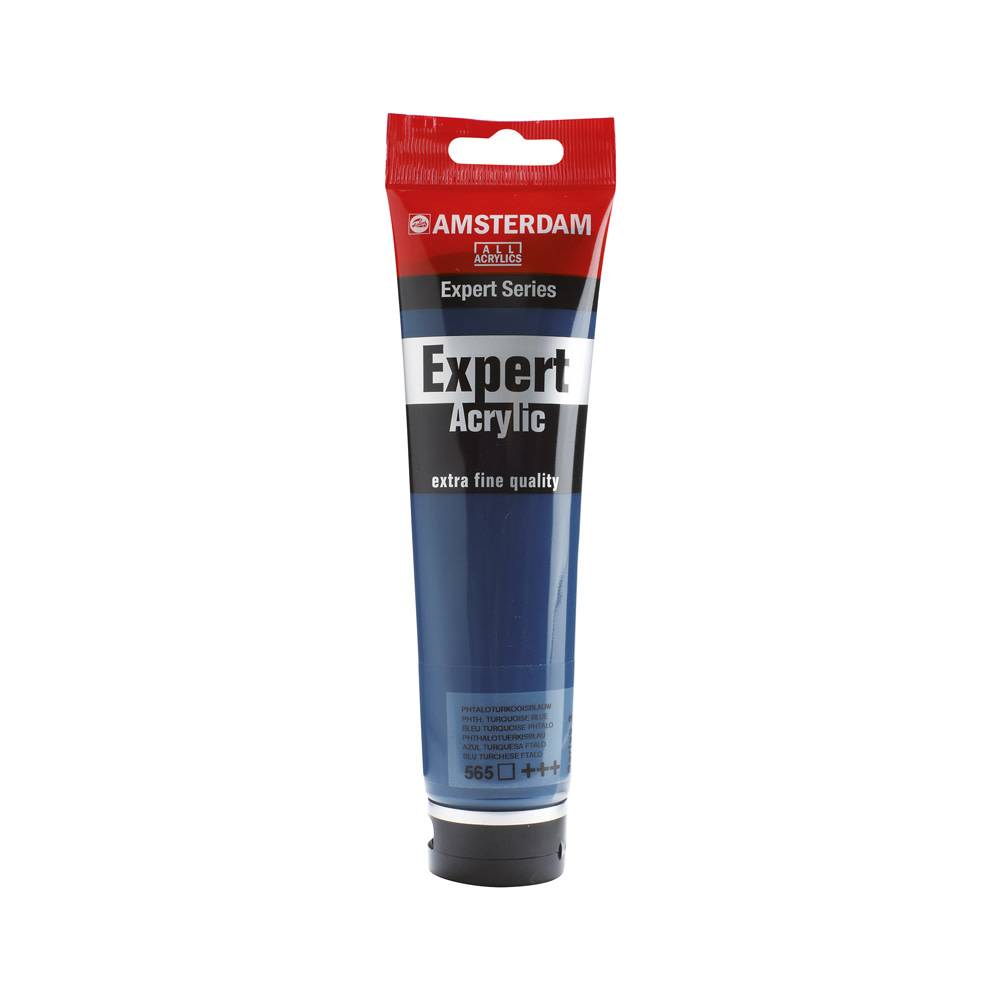 Amsterdam Expert Series Acrylverf Tube 150 ml Phtaloturkooisblauw 565
