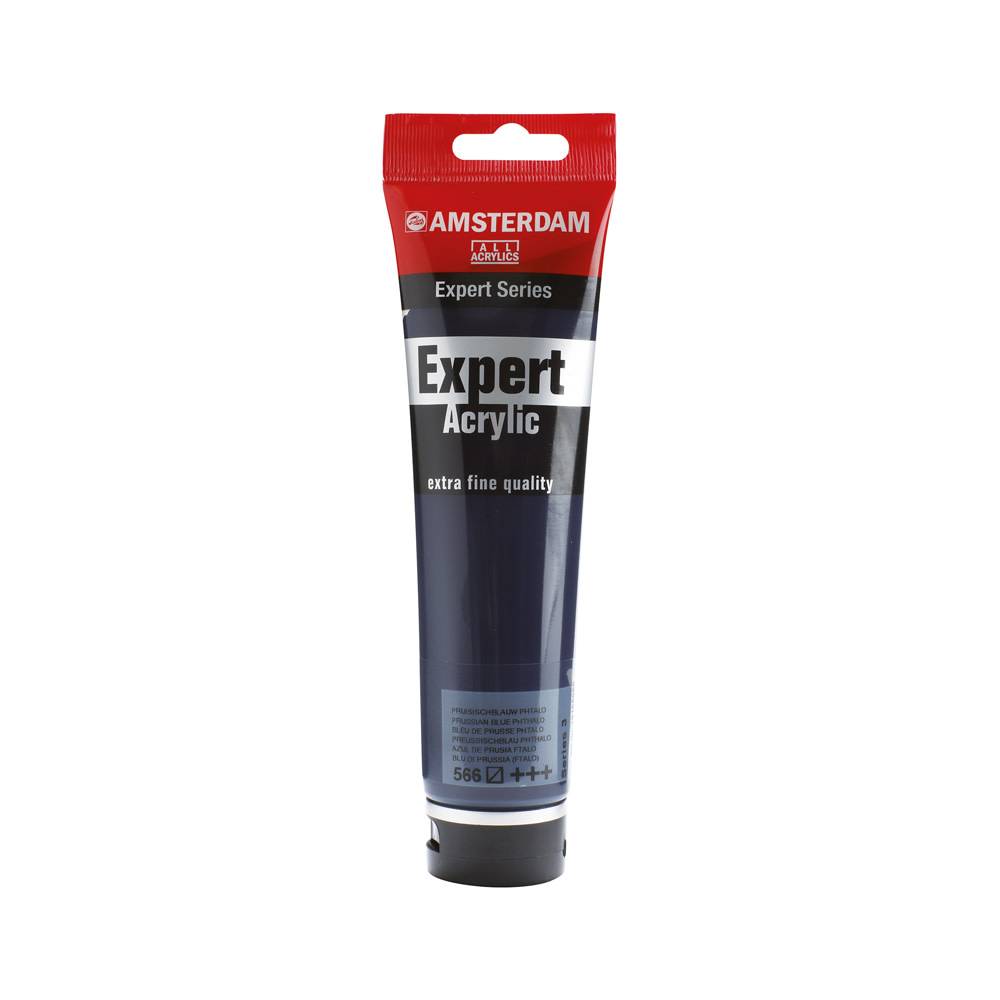 Amsterdam Expert Series Acrylic Paint Tube 150 ml Prussian Blue (Phtalo) 566