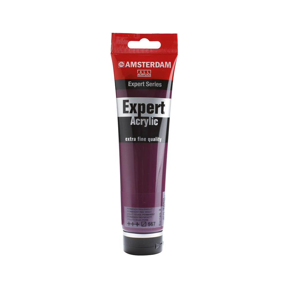 Amsterdam Expert Series Acrylic Paint Tube 150 ml Permanent Red Violet 567