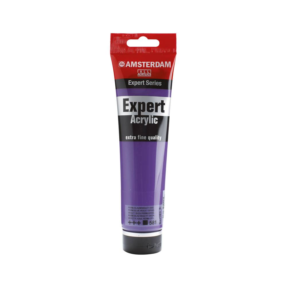 Amsterdam Expert Series Acrylverf Tube 150 ml Permanentblauwviolet Dekkend 581