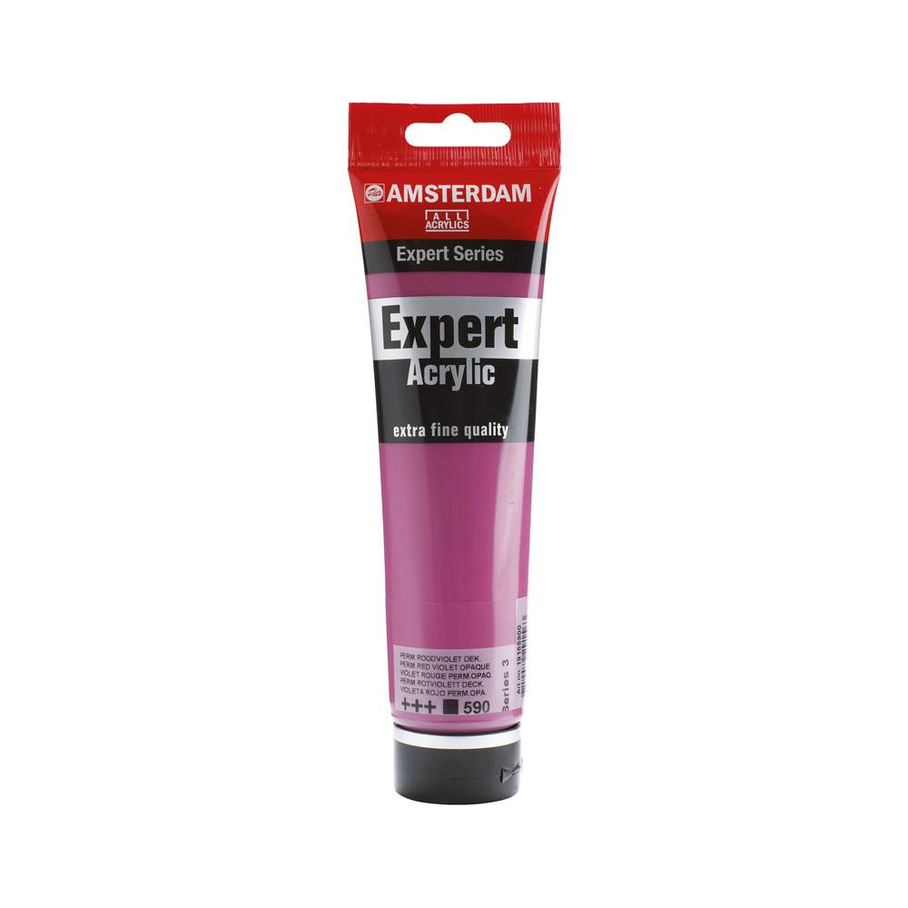 Amsterdam Expert Series Acrylverf Tube 150 ml Permanentroodviolet Dekkend 590