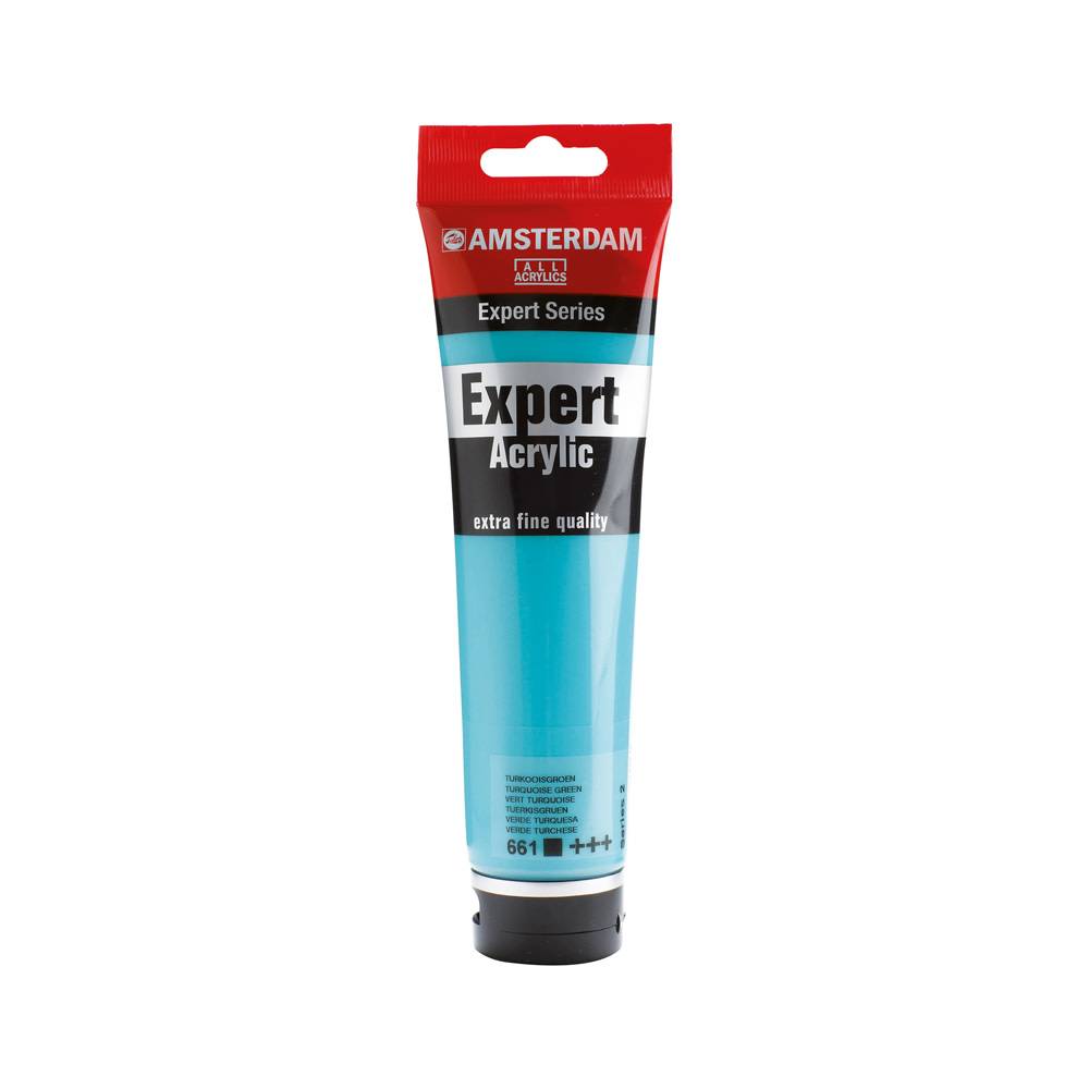 Amsterdam Expert Series Acrylverf Tube 150 ml Turkooisgroen 661