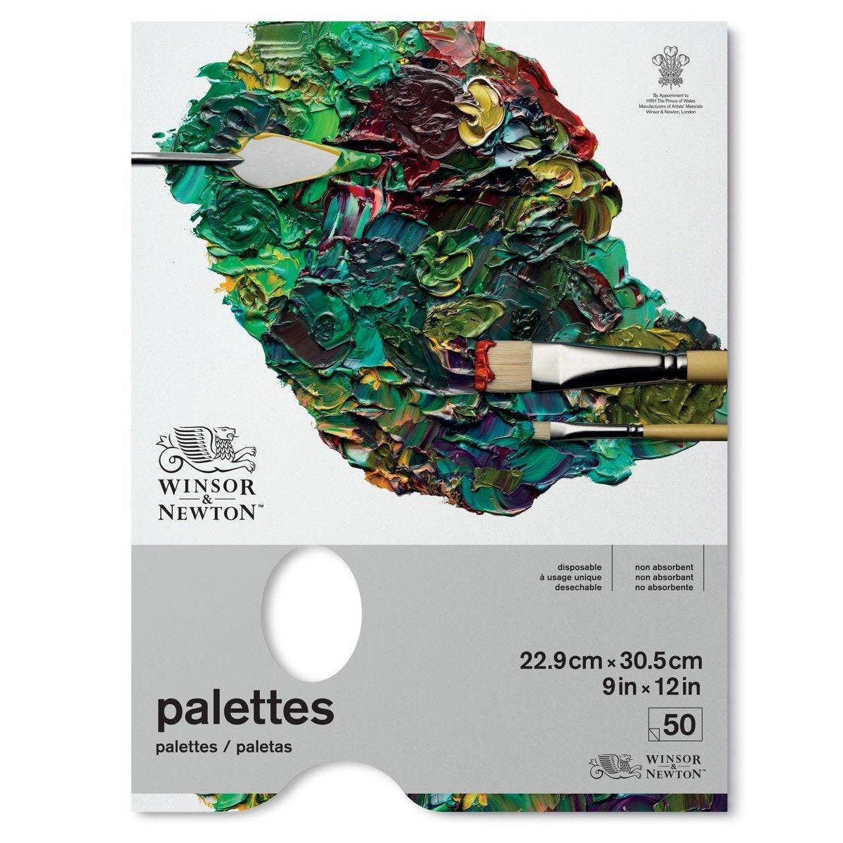 Tear-off palette 50 sheets 22.9 x 30.5 cm