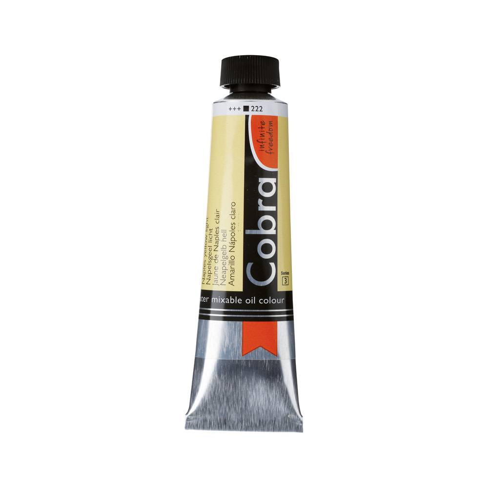 Cobra Artist Water Vermengbare Olieverf Tube 40 ml Napelsgeel Licht 222