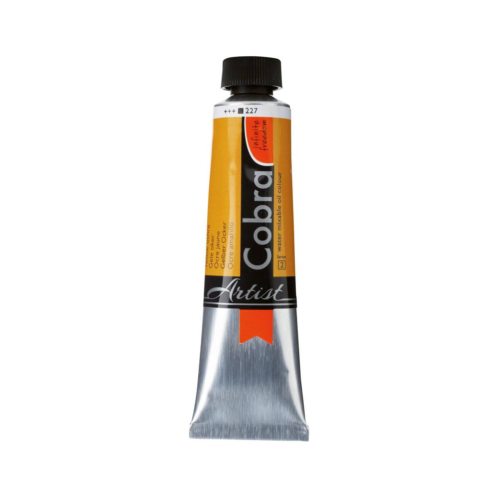 Cobra Artist Water Vermengbare Olieverf Tube 40 ml Gele Oker 227