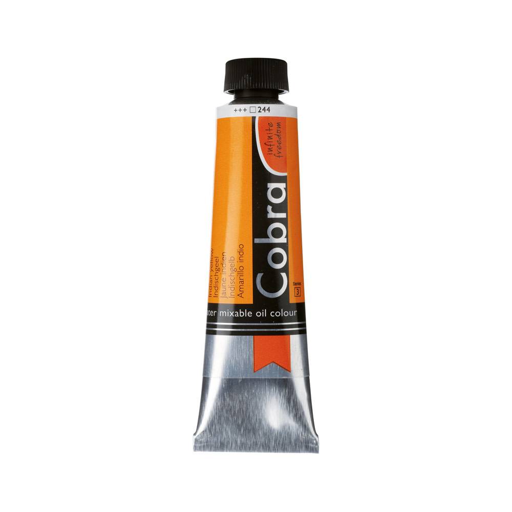 Cobra Artist Water Vermengbare Olieverf Tube 40 ml Indischgeel 244