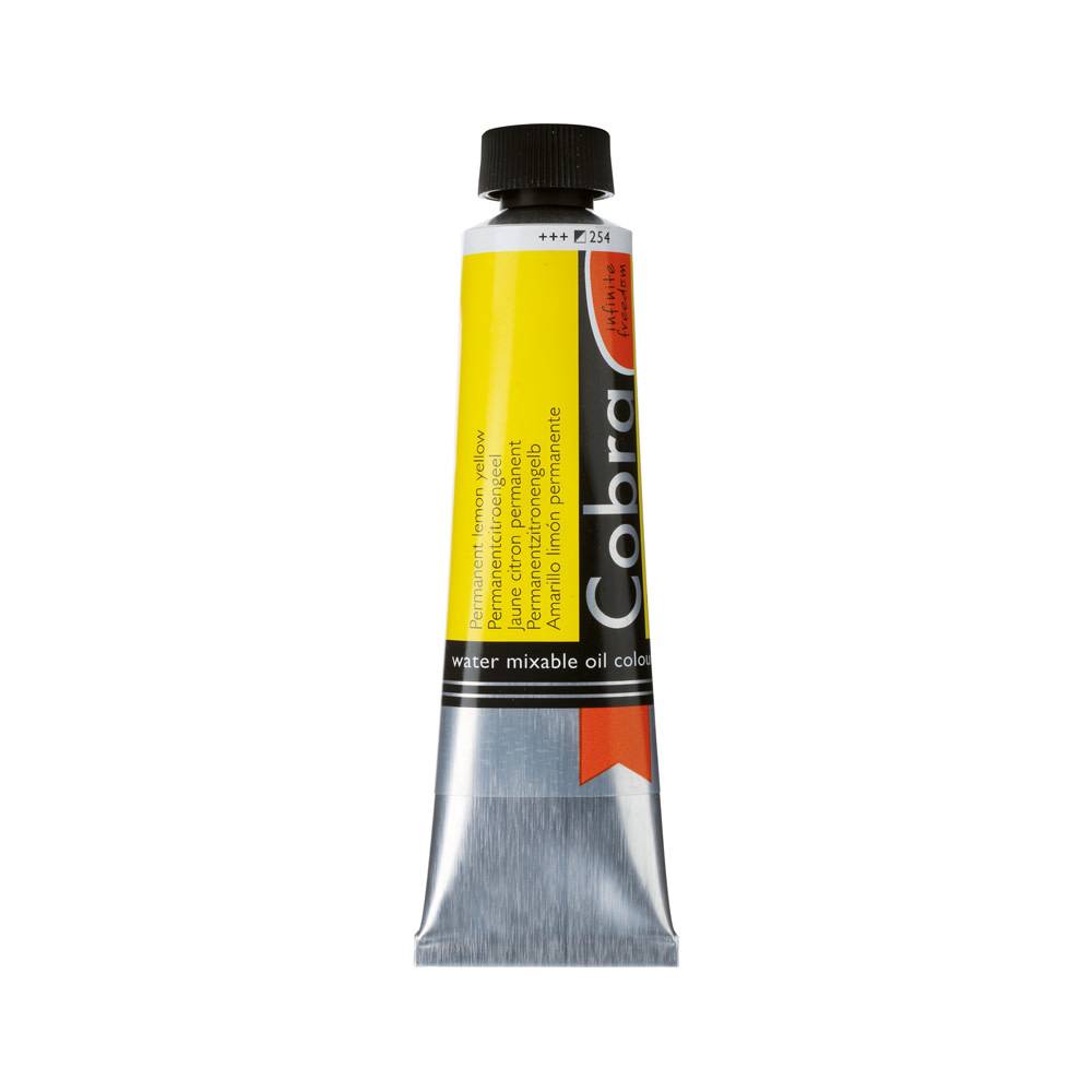 Cobra Artist Water Vermengbare Olieverf Tube 40 ml Permanent Citroengeel 254