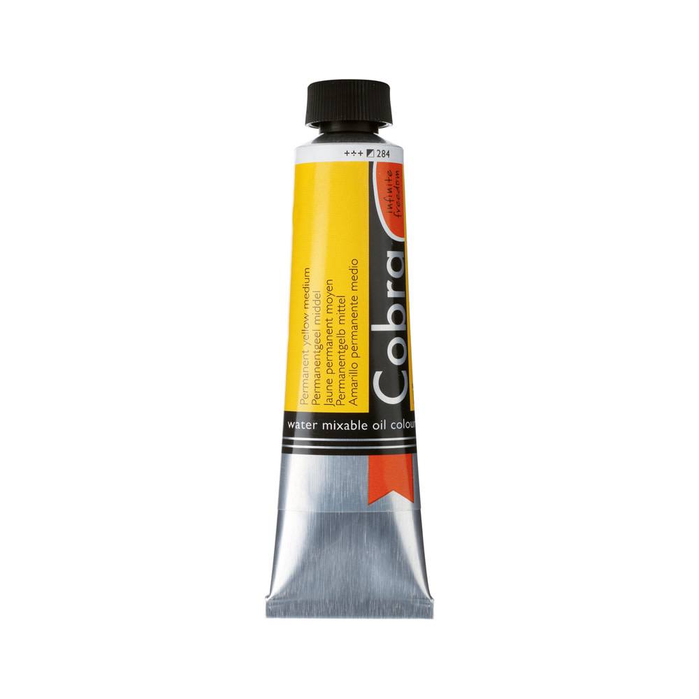 Cobra Artist Water Vermengbare Olieverf Tube 40 ml Permanentgeel Middel 284