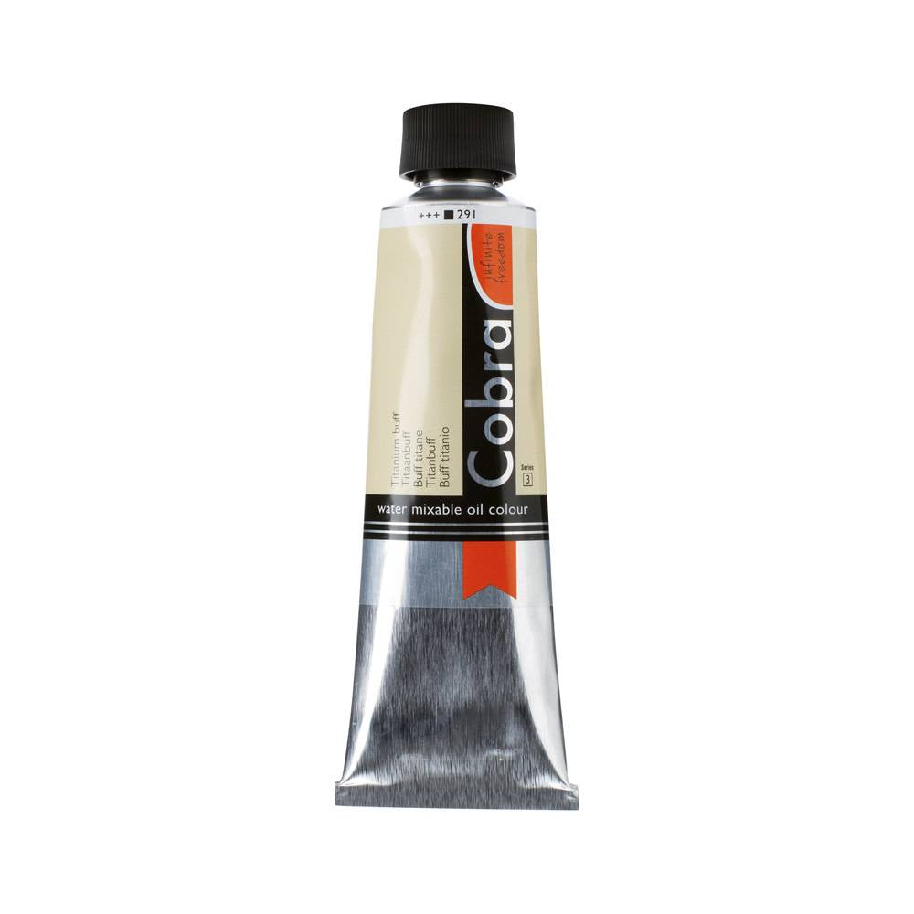 Cobra Artist Water Vermengbare Olieverf Tube 40 ml Titaanbuff 291