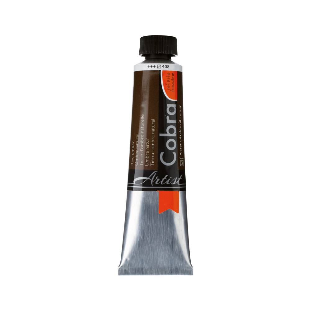 Cobra Artist Water Vermengbare Olieverf Tube 40 ml Omber Naturel 408