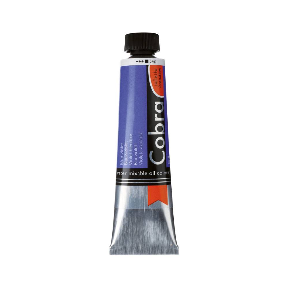 Cobra Artist Water Vermengbare Olieverf Tube 40 ml Blauwviolet 548
