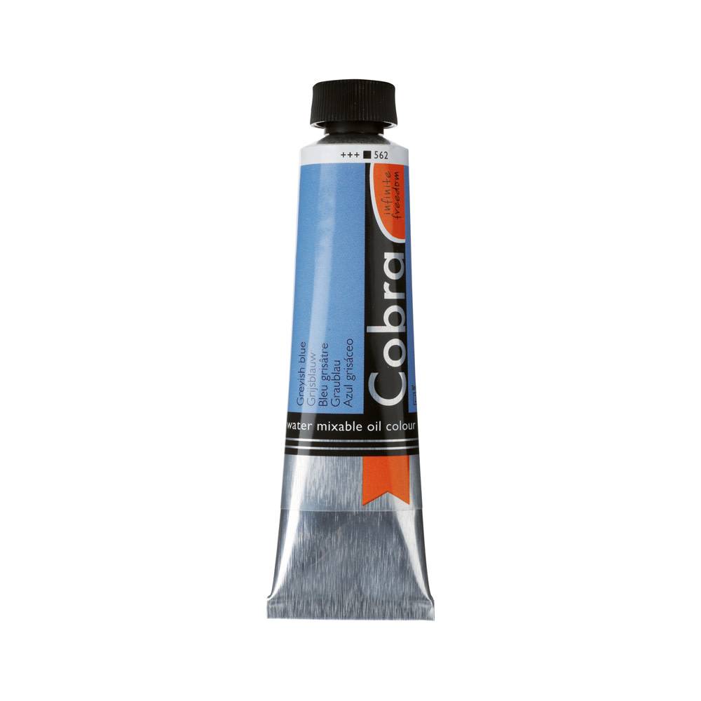 Cobra Artist Water Vermengbare Olieverf Tube 40 ml Grijsblauw 562