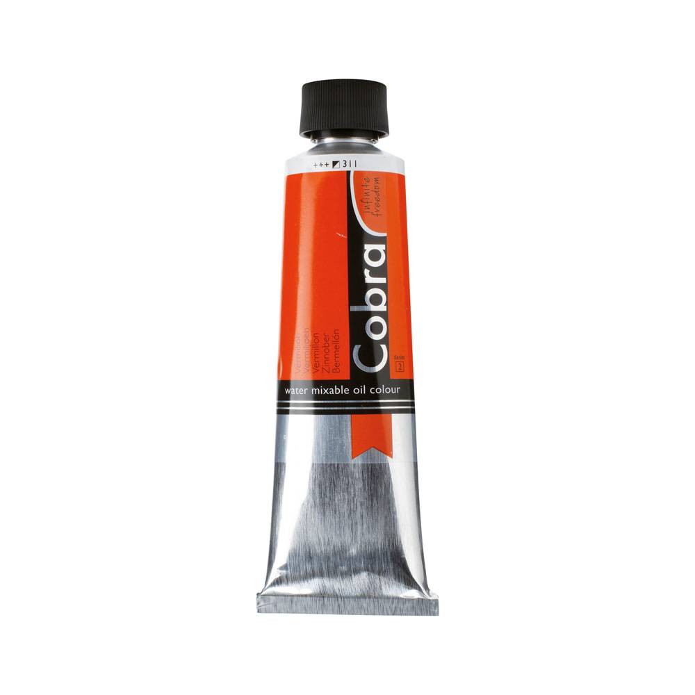 Cobra Artist Water Vermengbare Olieverf Tube 150 ml Vermiljoen 311