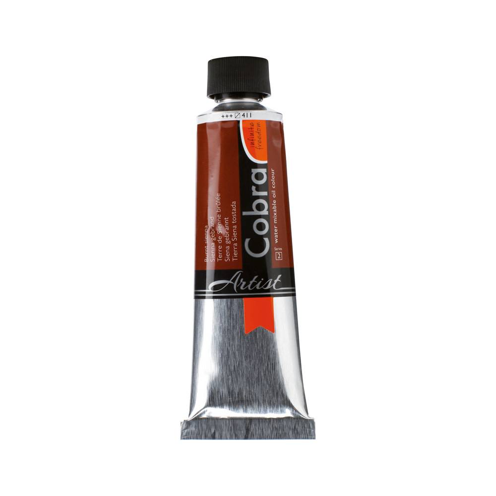 Cobra Artist Water Vermengbare Olieverf Tube 150 ml Sienna Gebrand 411