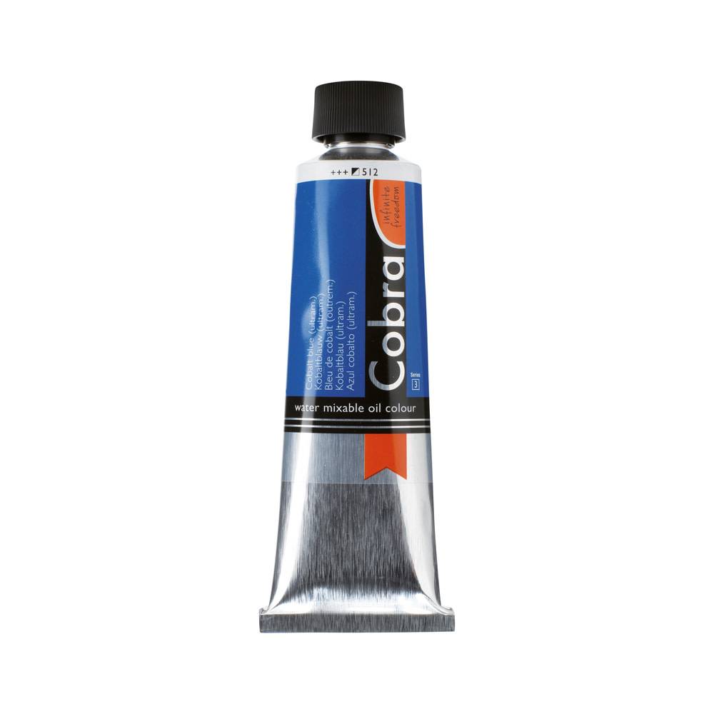 Cobra Artist Water Vermengbare Olieverf Tube 150 ml Kobaltblauw (Ultramarijn) 512