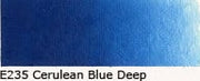 Scheveningen oil paint 40ml cerulean blue deep E235