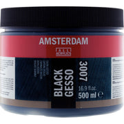 Zwarte gesso pot 007