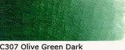 Scheveningen oil paint 40ml olive green dark C307