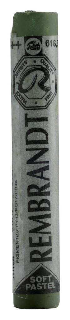 Rembrandt Soft Pastel Permanent Green Light 618.3