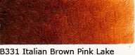 Scheveningen olieverf 40ml italian brown pink lake B331