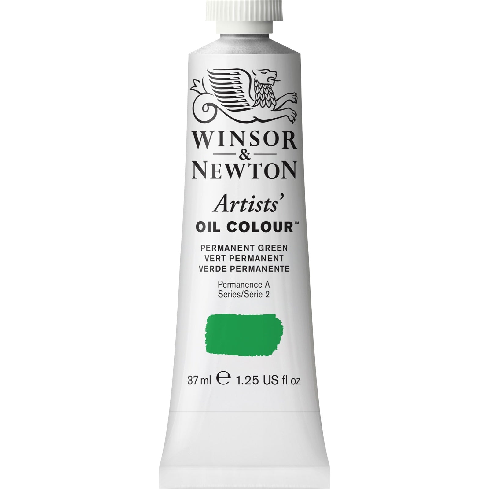 W&N Artists olieverf 37ml Permanent Green 481