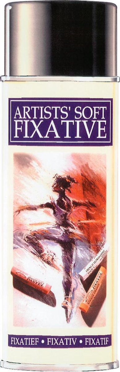 Artists' soft pastel fixatief spuitbus 400ml