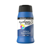 System 3 Acrylic Paint 500ml Pots Cobalt Blue (Hue)