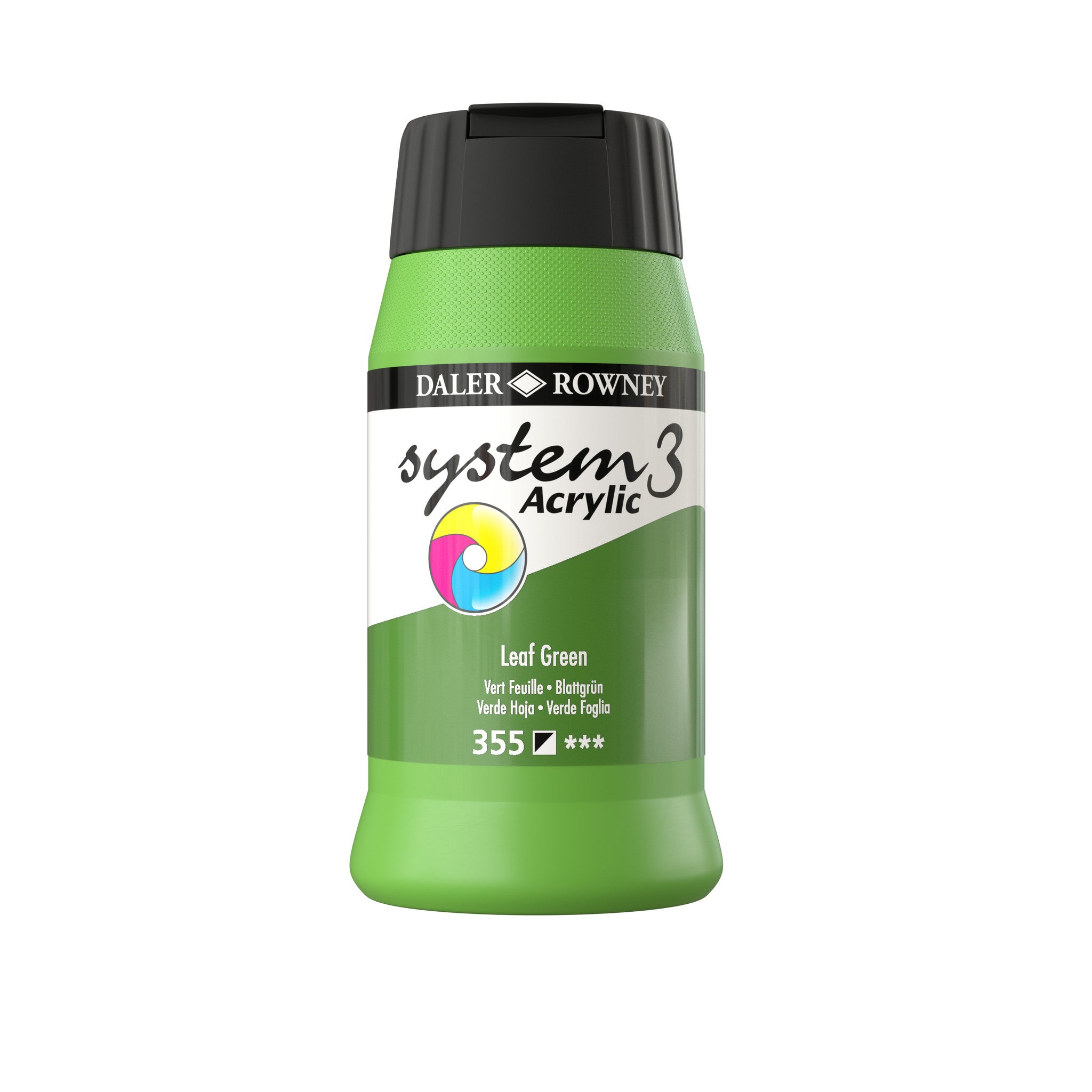 System 3 Acrylverf 500ml Potten Leaf Green
