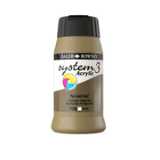 System 3 Acrylverf 500ml Potten Pale Gold (Hue)