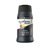 System 3 Acrylverf 500ml Potten Paynes Grey