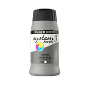 System 3 Acrylverf 500ml Potten Silver (Hue)