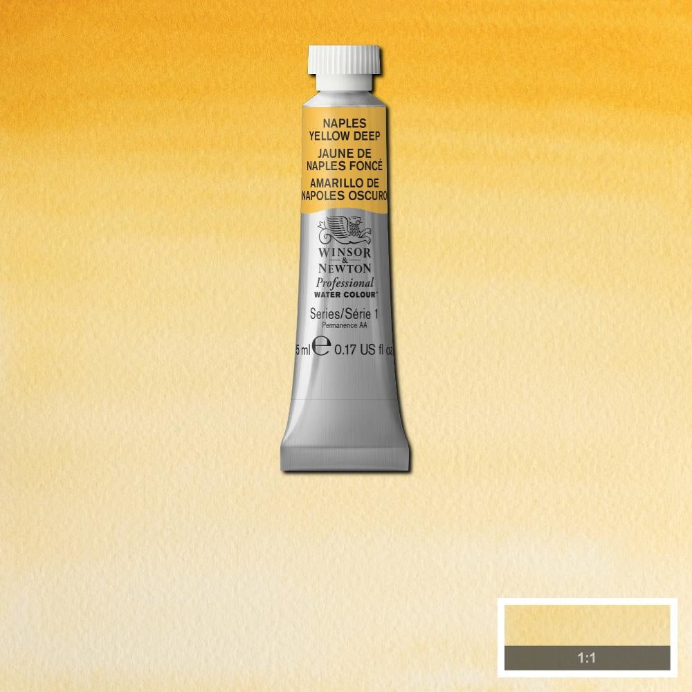W&N pro. aquarelverf tube 5ml Naples Yellow Deep