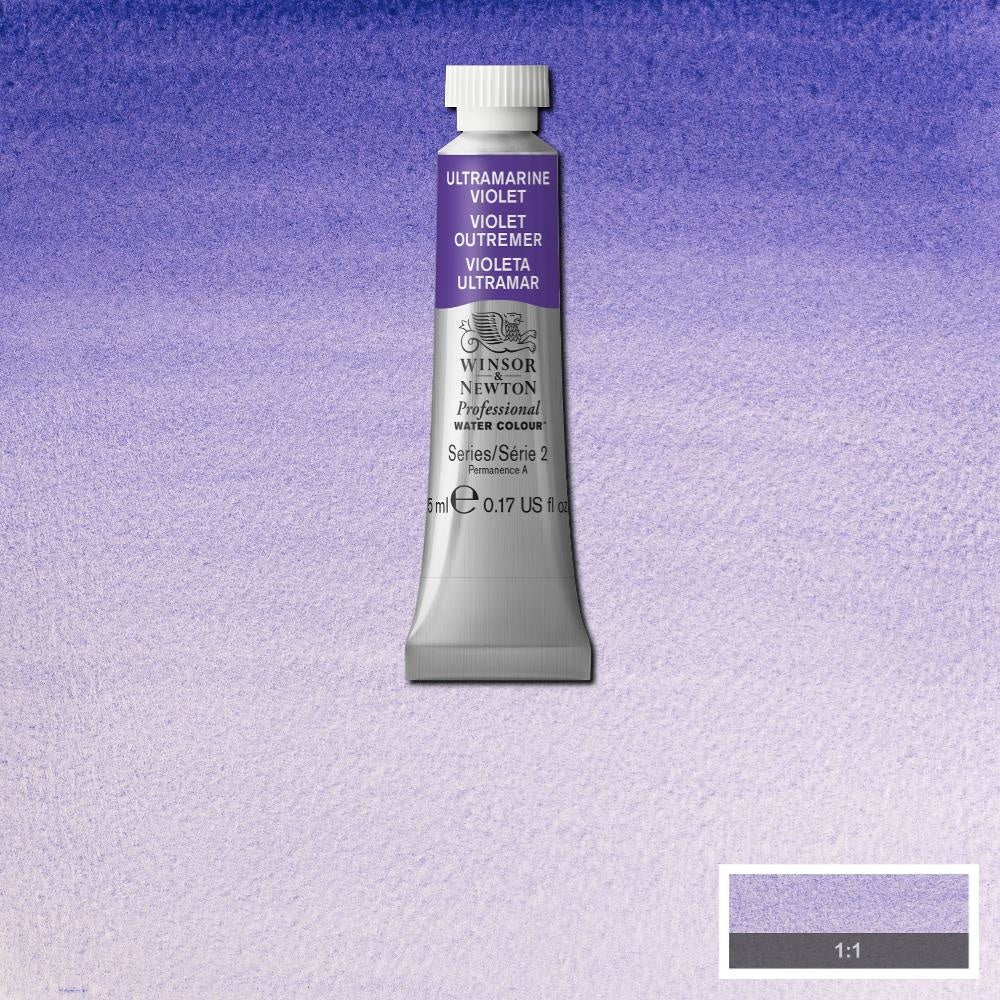 W&N pro. aquarelverf tube 5ml Ultramarine Violet