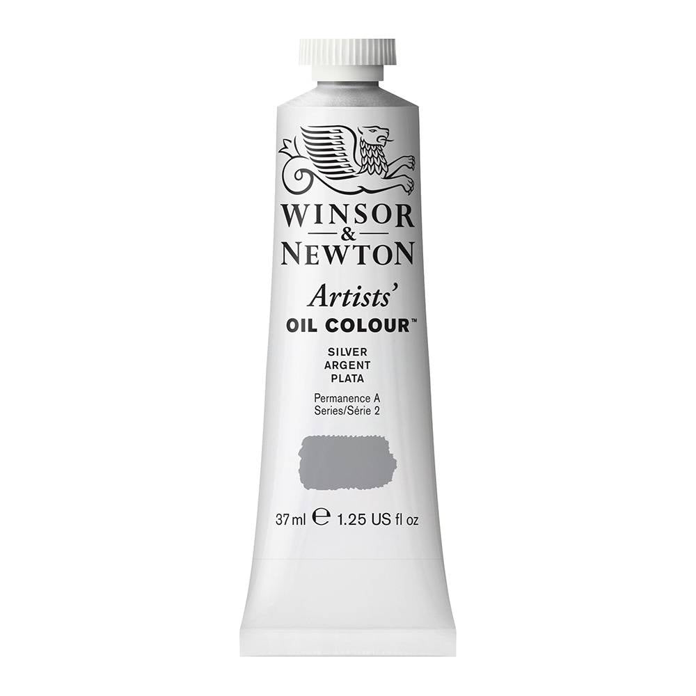 W&N Artists olieverf 37ml Silver 617