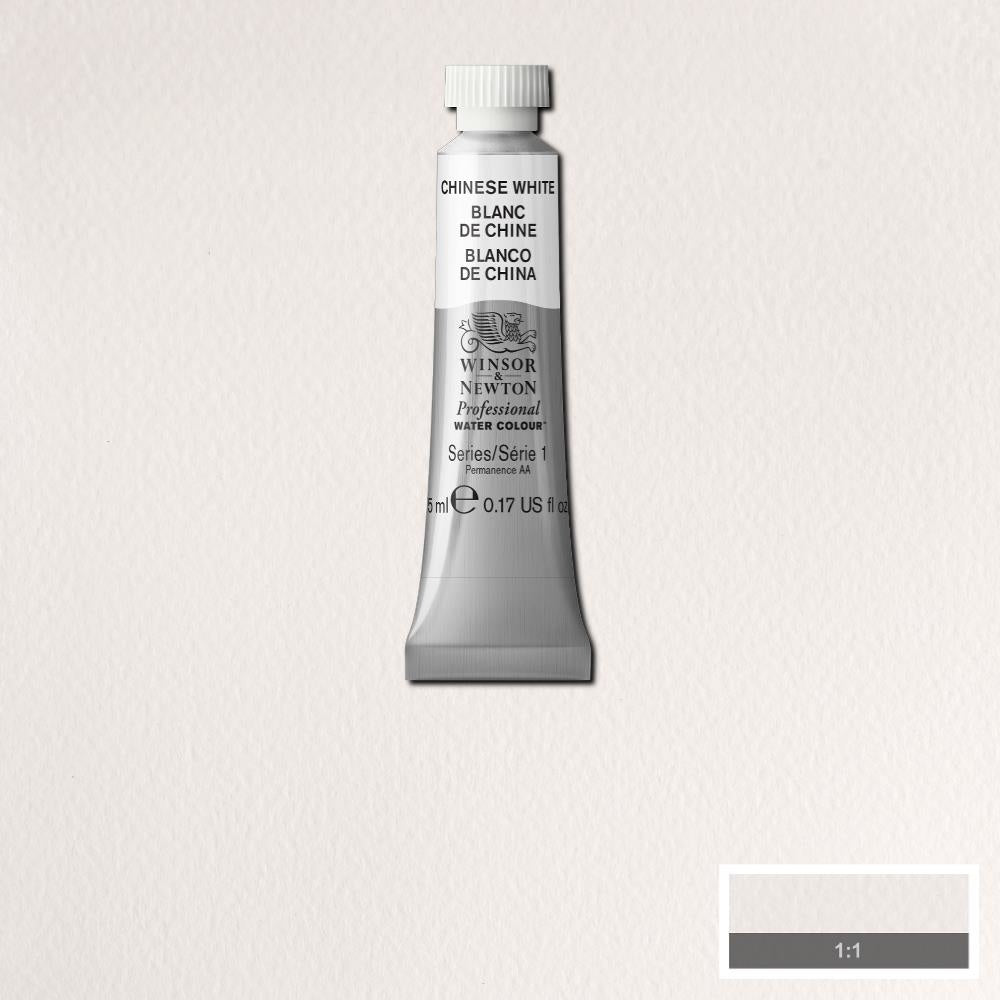 W&N pro. aquarelverf tube 5ml Chinese White
