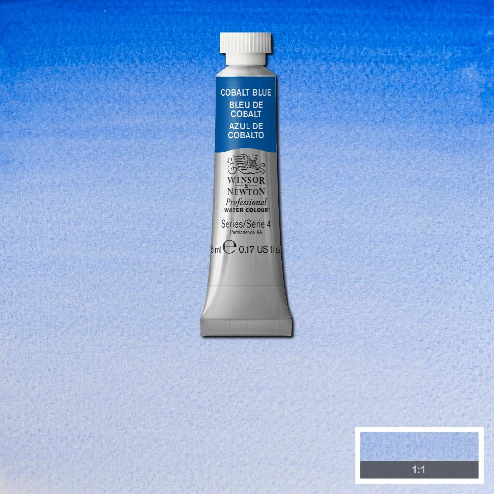 W&N pro. aquarelverf tube 5ml Cobalt Blue