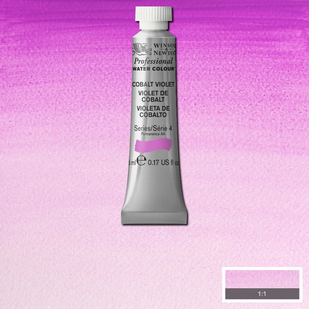 W&N pro. aquarelverf tube 5ml Cobalt Violet