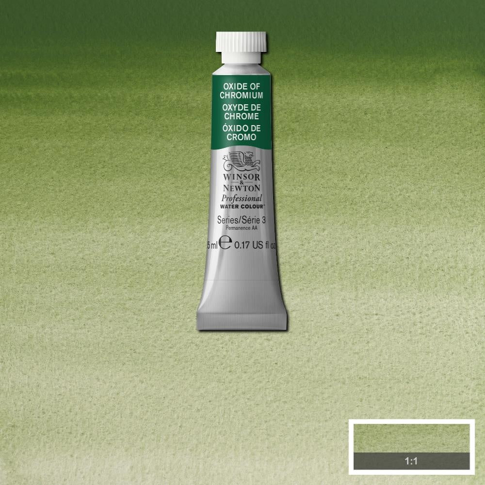 W&N pro. aquarelverf tube 5ml Oxide Of Chromium