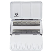 Aquarelverf lege metalen set 12 halve napjes