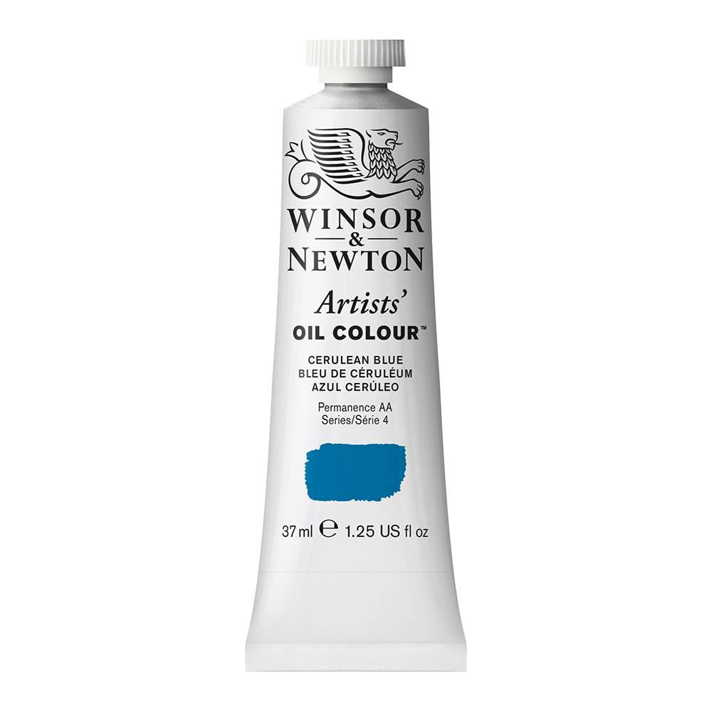 W&N Artists olieverf 37ml Cerulean Blue 137