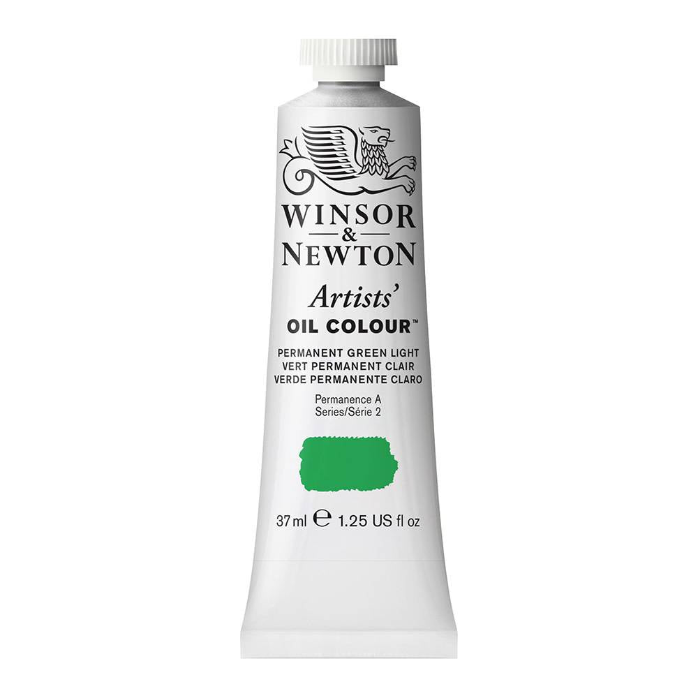 W&N Artists olieverf 37ml Permanent Green Light 483